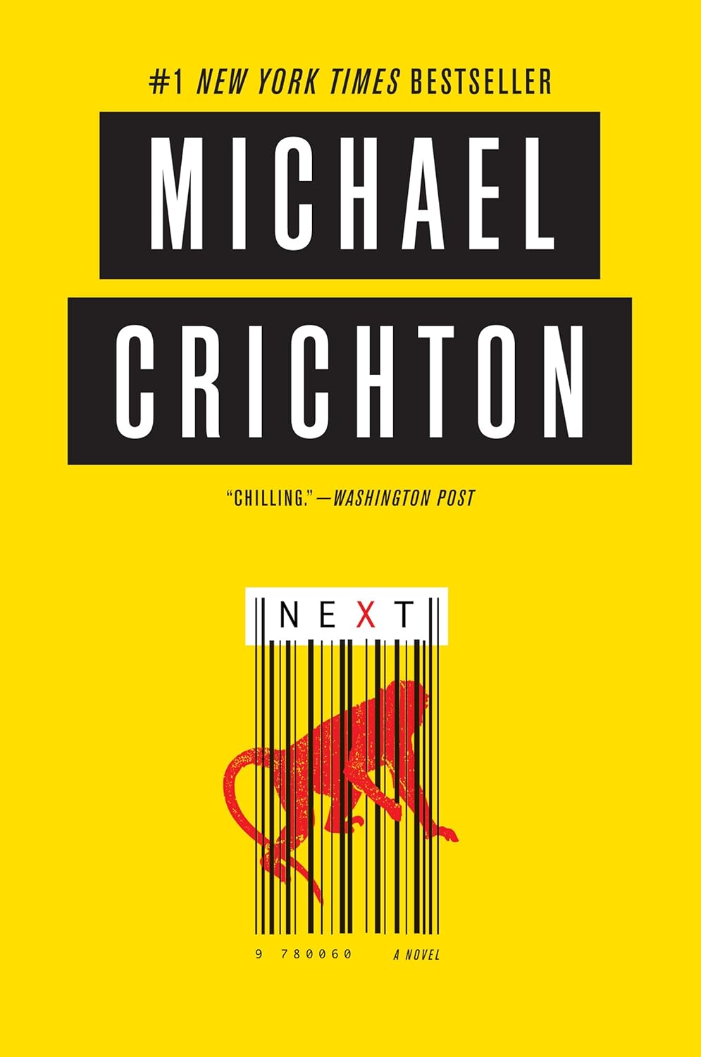 Next by Michael Crichton book cover