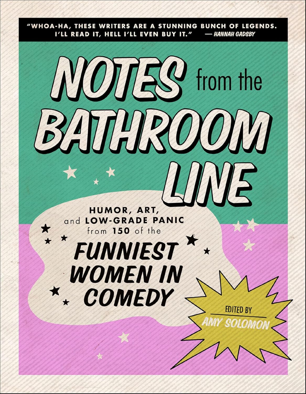 Notes from the Bathroom Line by Amy Solomon book cover