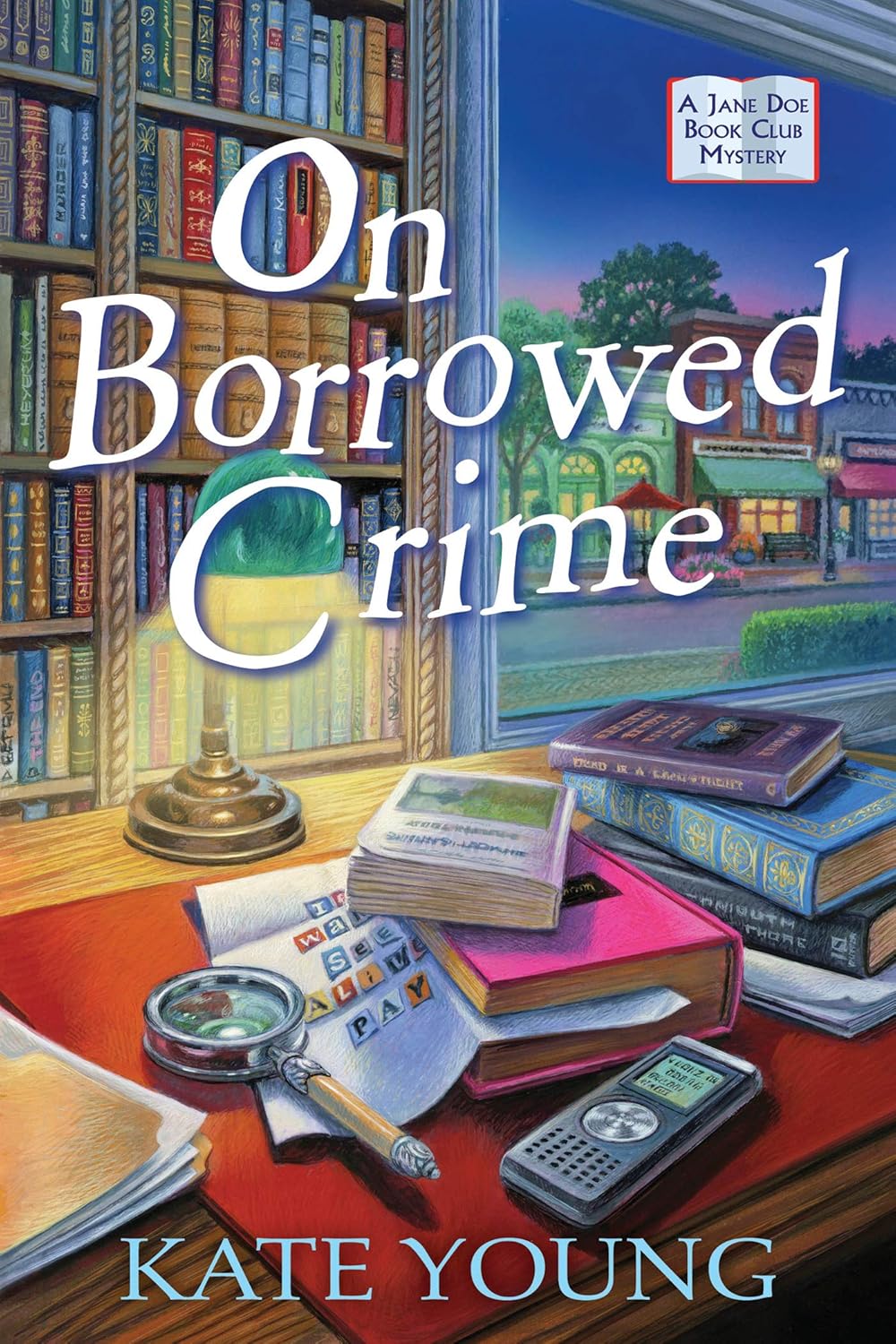 On Borrowed Crime by Kate Young book cover