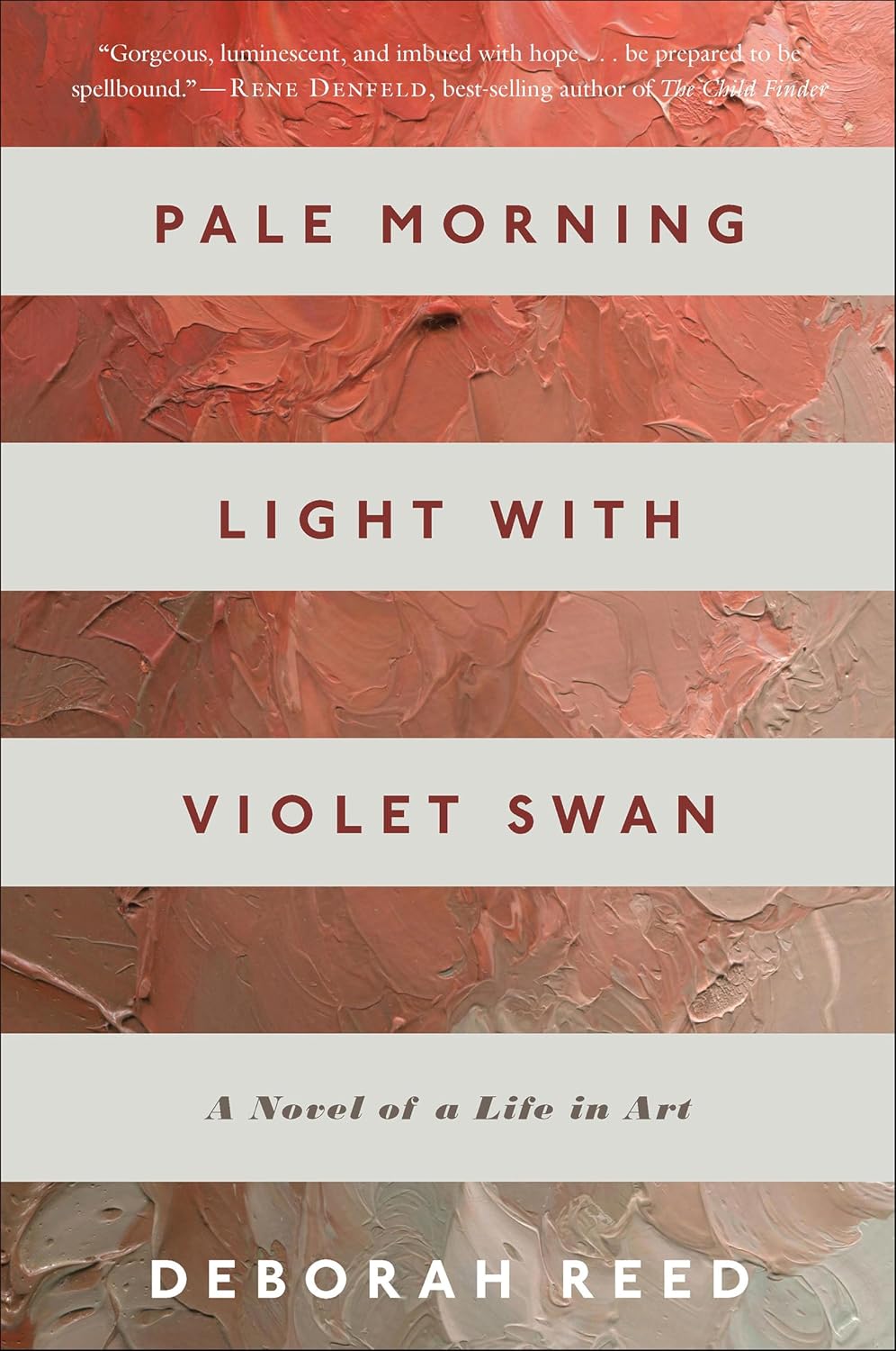 Pale Morning Light with Violet Swan by Deborah Reed book cover