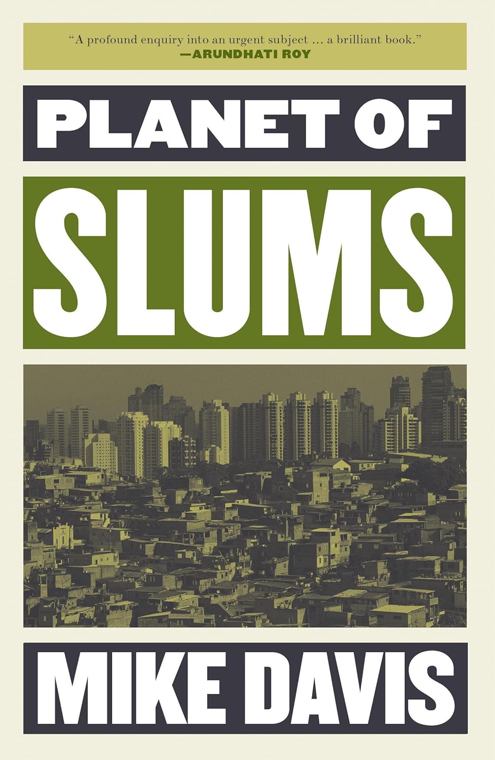 Planet of Slums by Mike Davis book cover