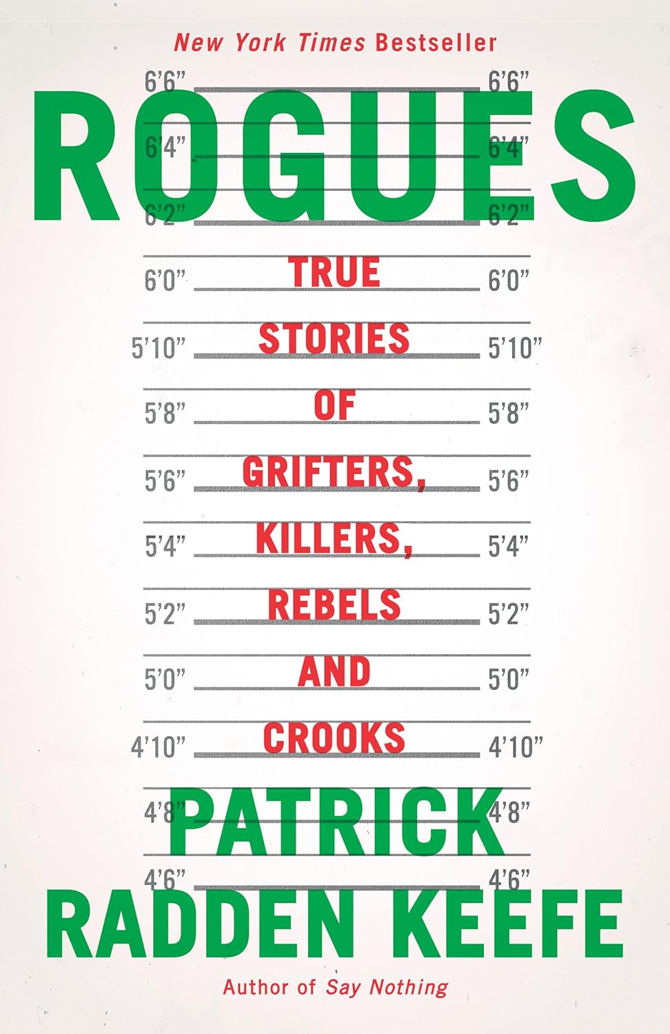 Rogues by Patrick Radden Keefe book cover