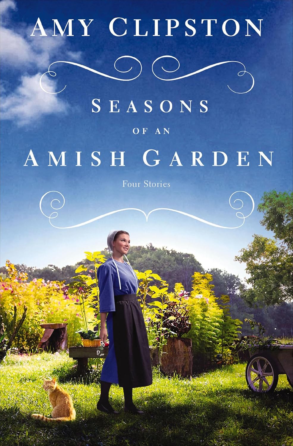 Seasons of an Amish Garden by Amy Clipston book cover