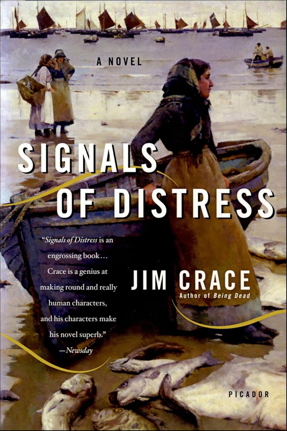 Signals of Distress by Jim Crace book cover