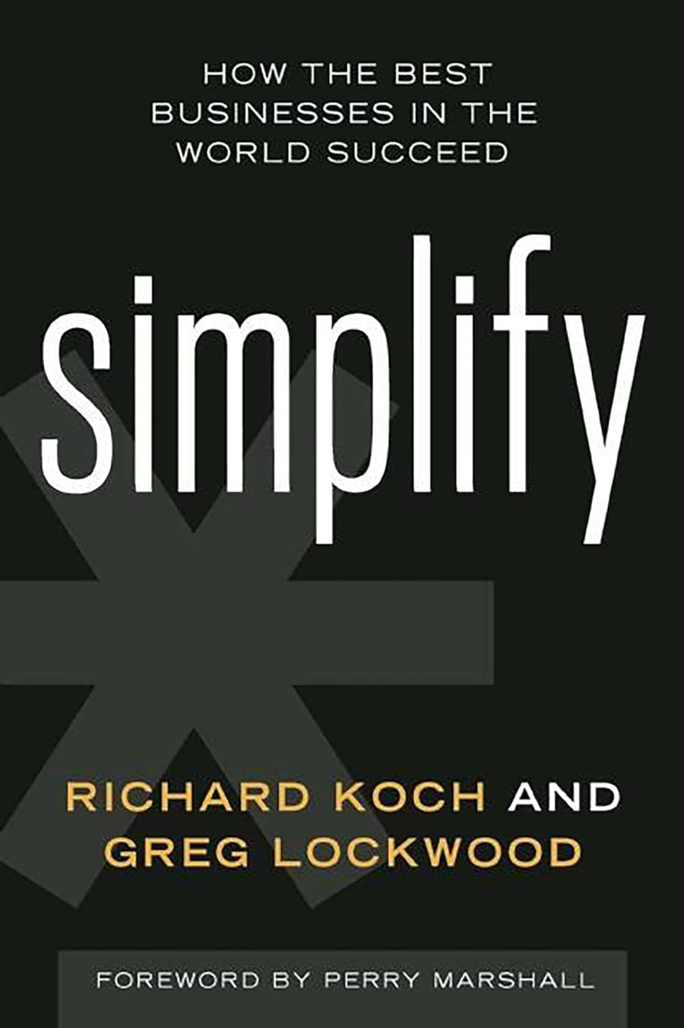Simplify by Richard Koch book cover