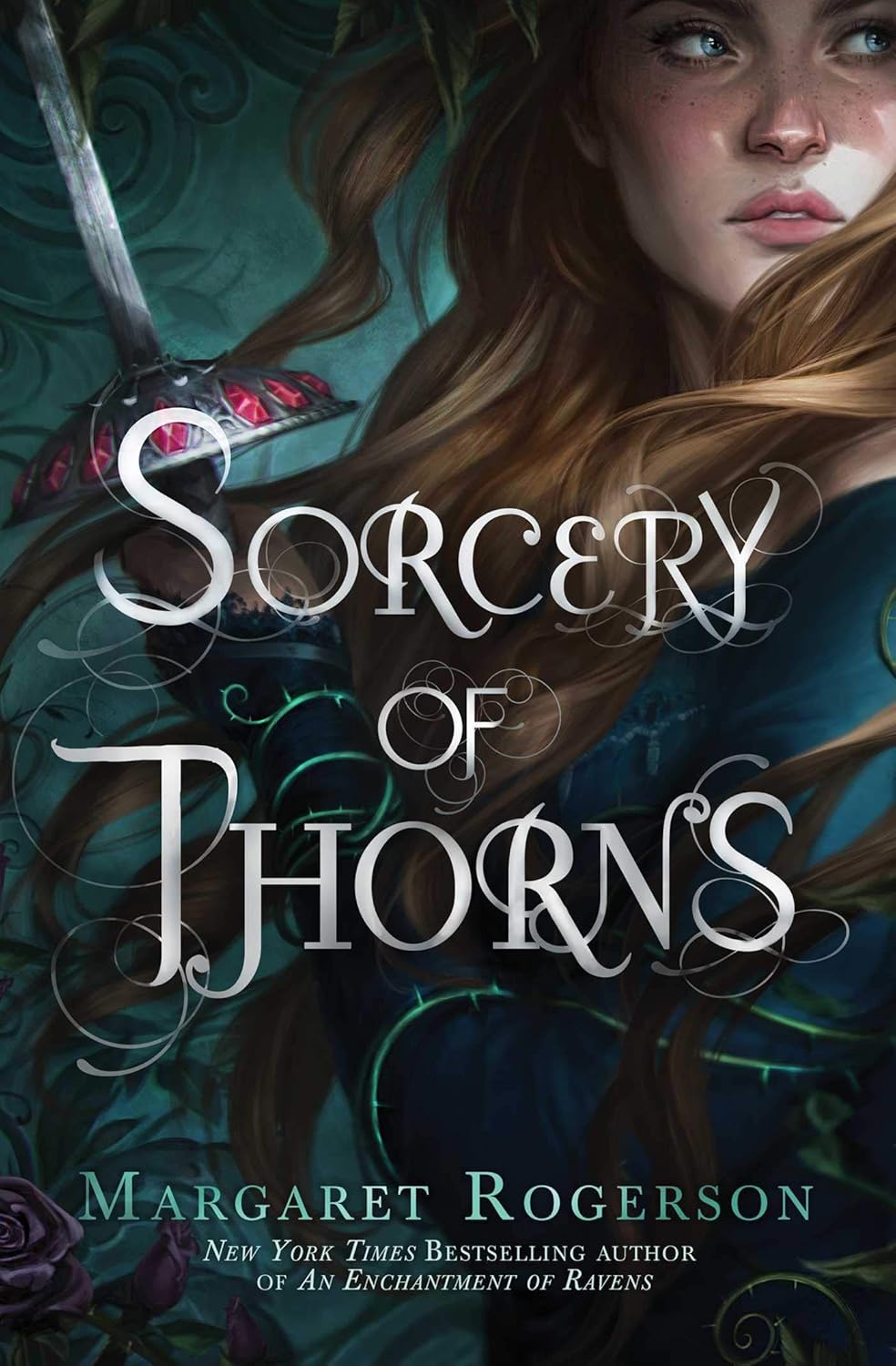 Sorcery of Thorns by Margaret Rogerson book cover