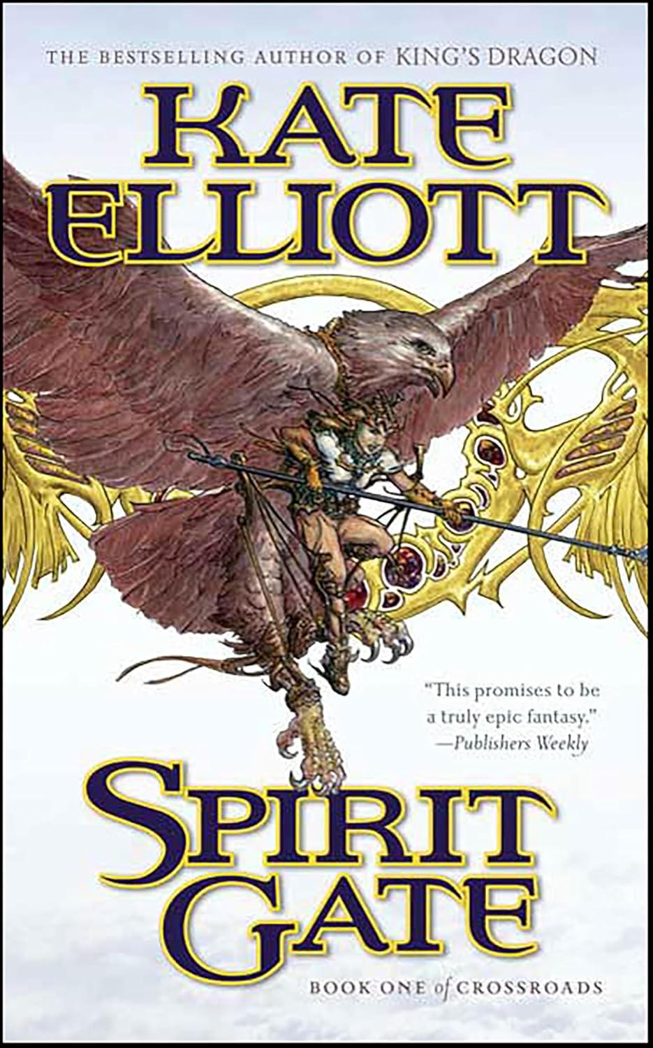 Spirit Gate by Kate Elliott book cover
