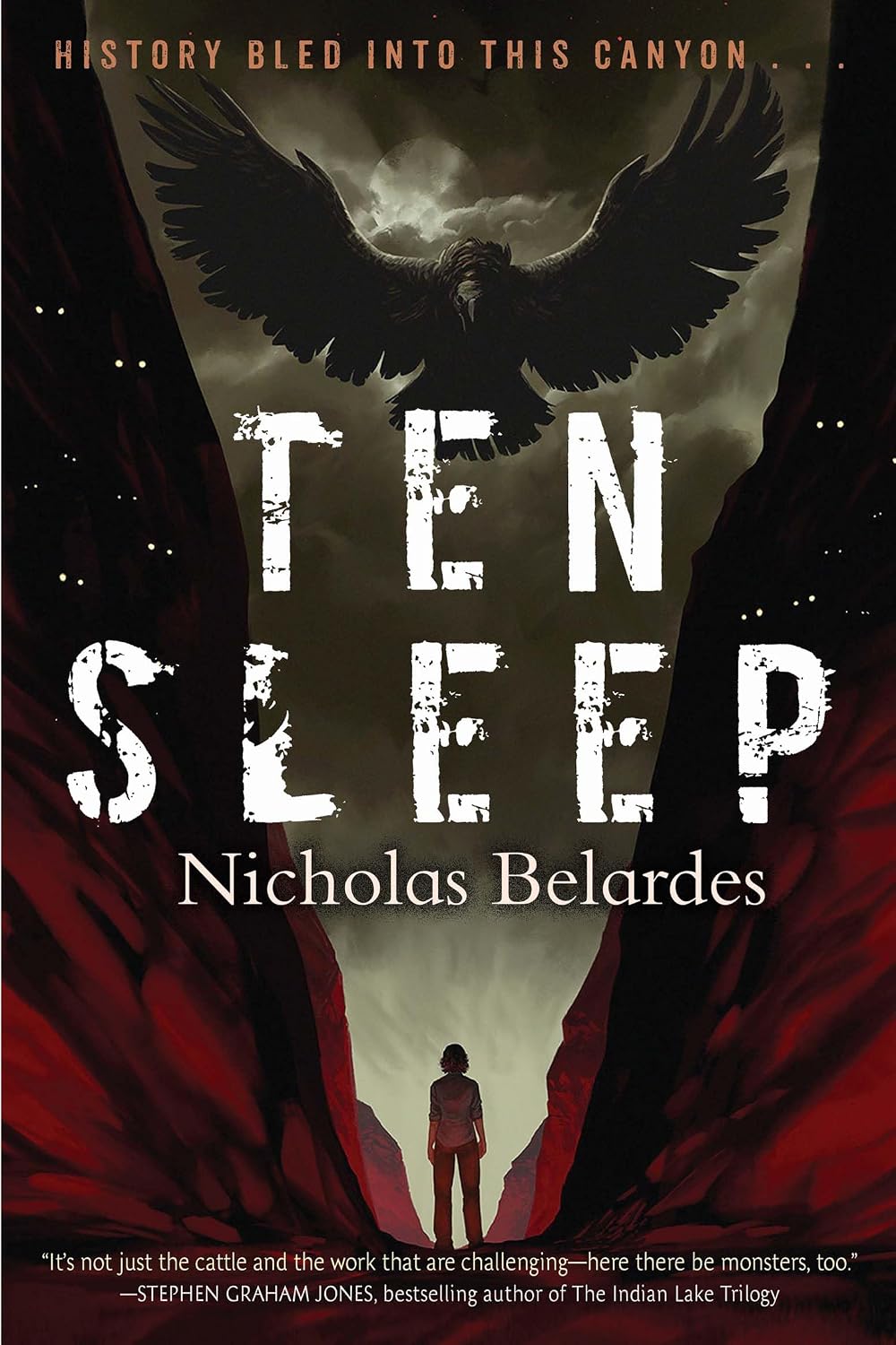 Ten Sleep by Nicholas Belardes book cover