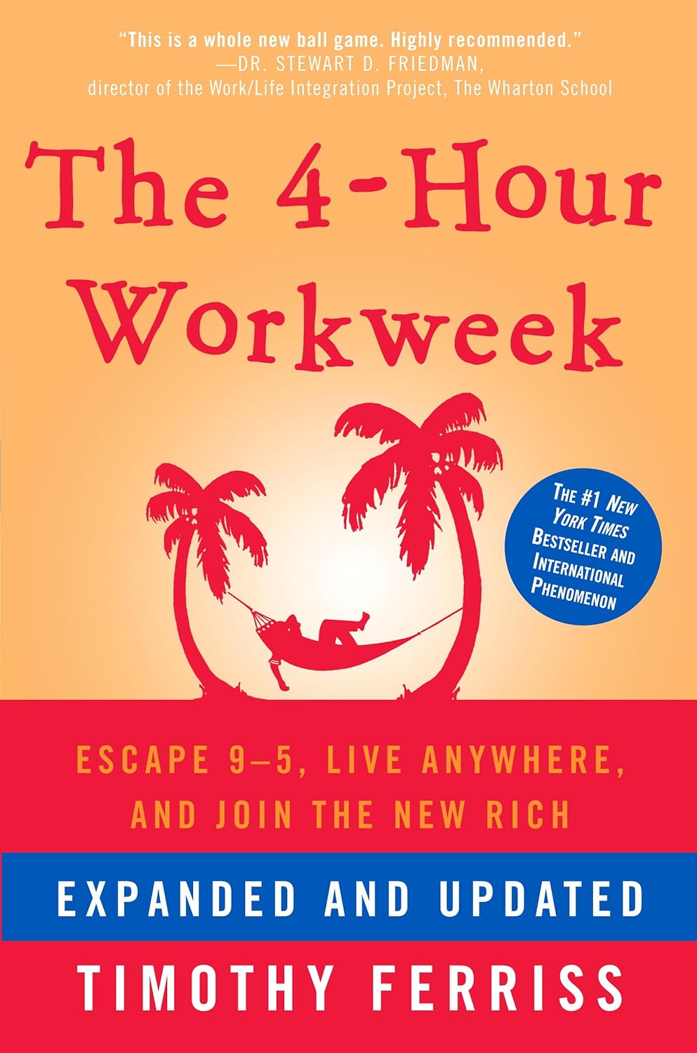 The 4-Hour Workweek by Timothy Ferriss book cover