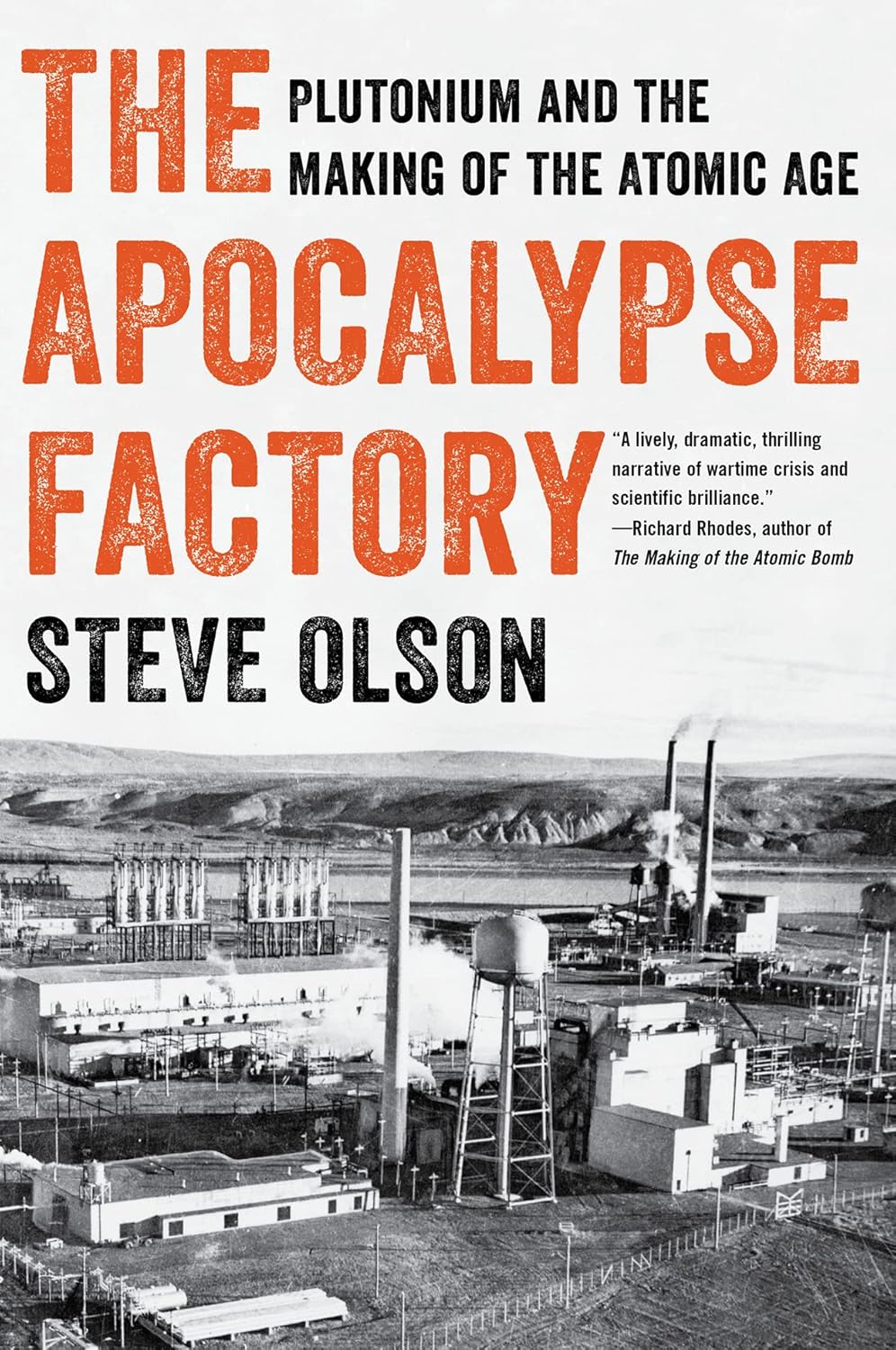 The Apocalypse Factory by Steve Olson book cover