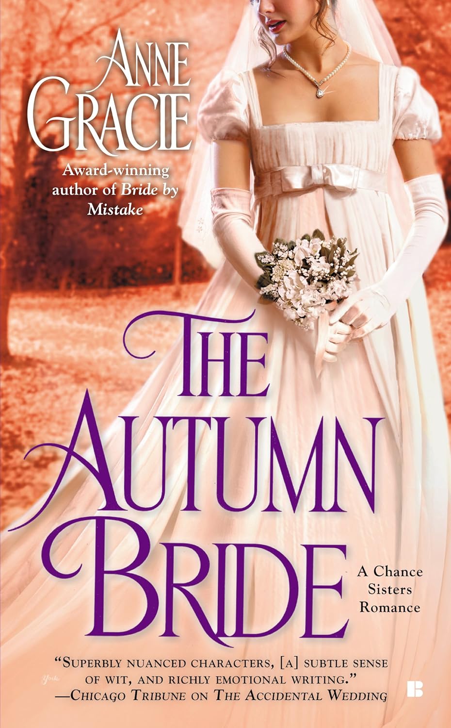 The Autumn Bride by Anne Gracie book cover