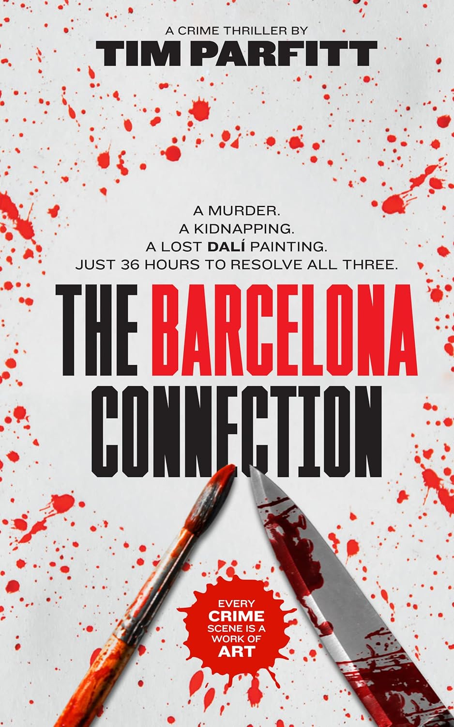 The Barcelona Connection by Tim Parfitt book cover