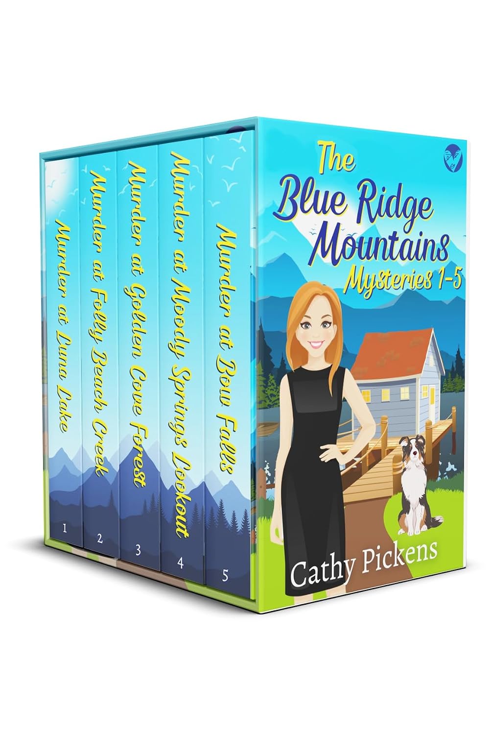 The Blue Ridge Mountains Mysteries (Books 1–5) by Cathy Pickens book cover