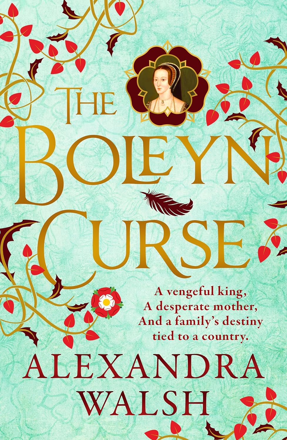 The Boleyn Curse by Alexandra Walsh book cover