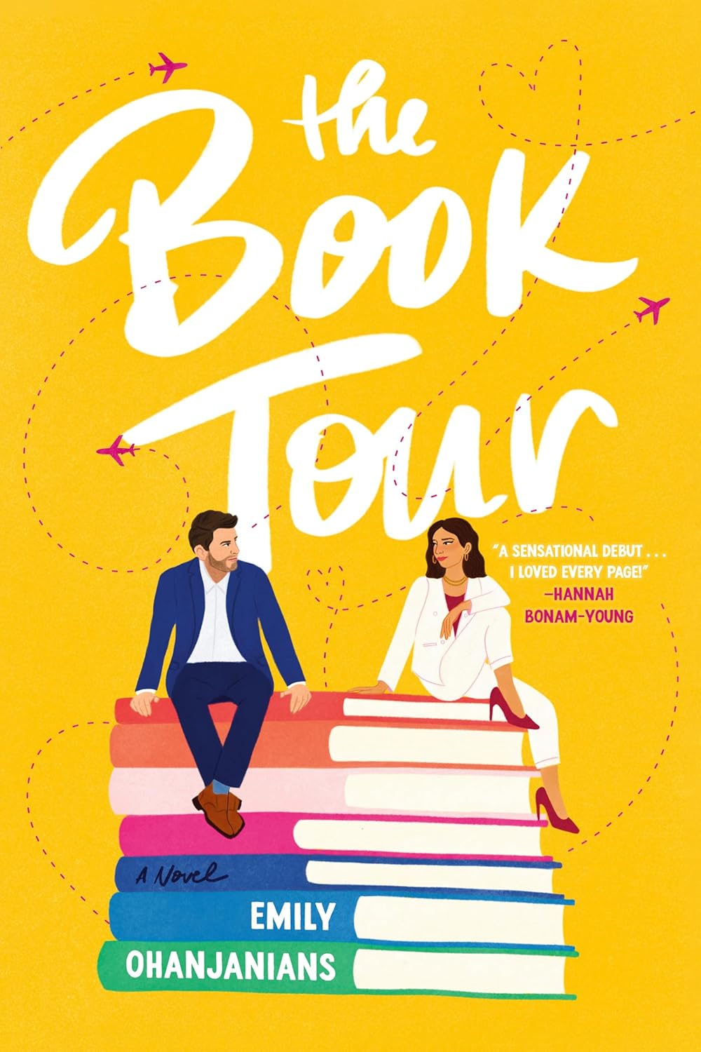 The Book Tour by Emily Ohanjanians book cover