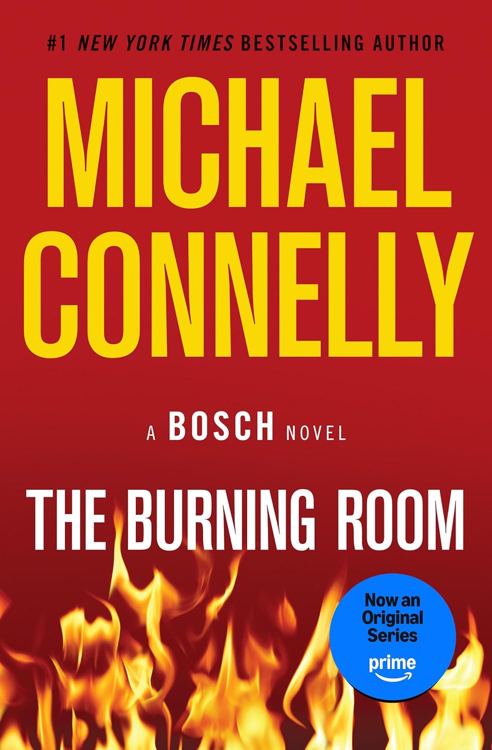 The Burning Room by Michael Connelly book cover