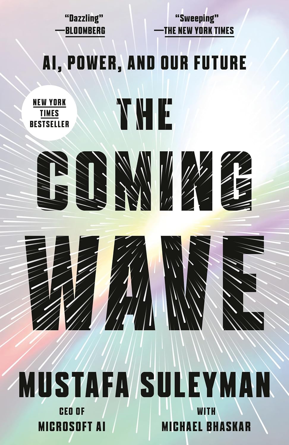 The Coming Wave by Mustafa Suleyman book cover
