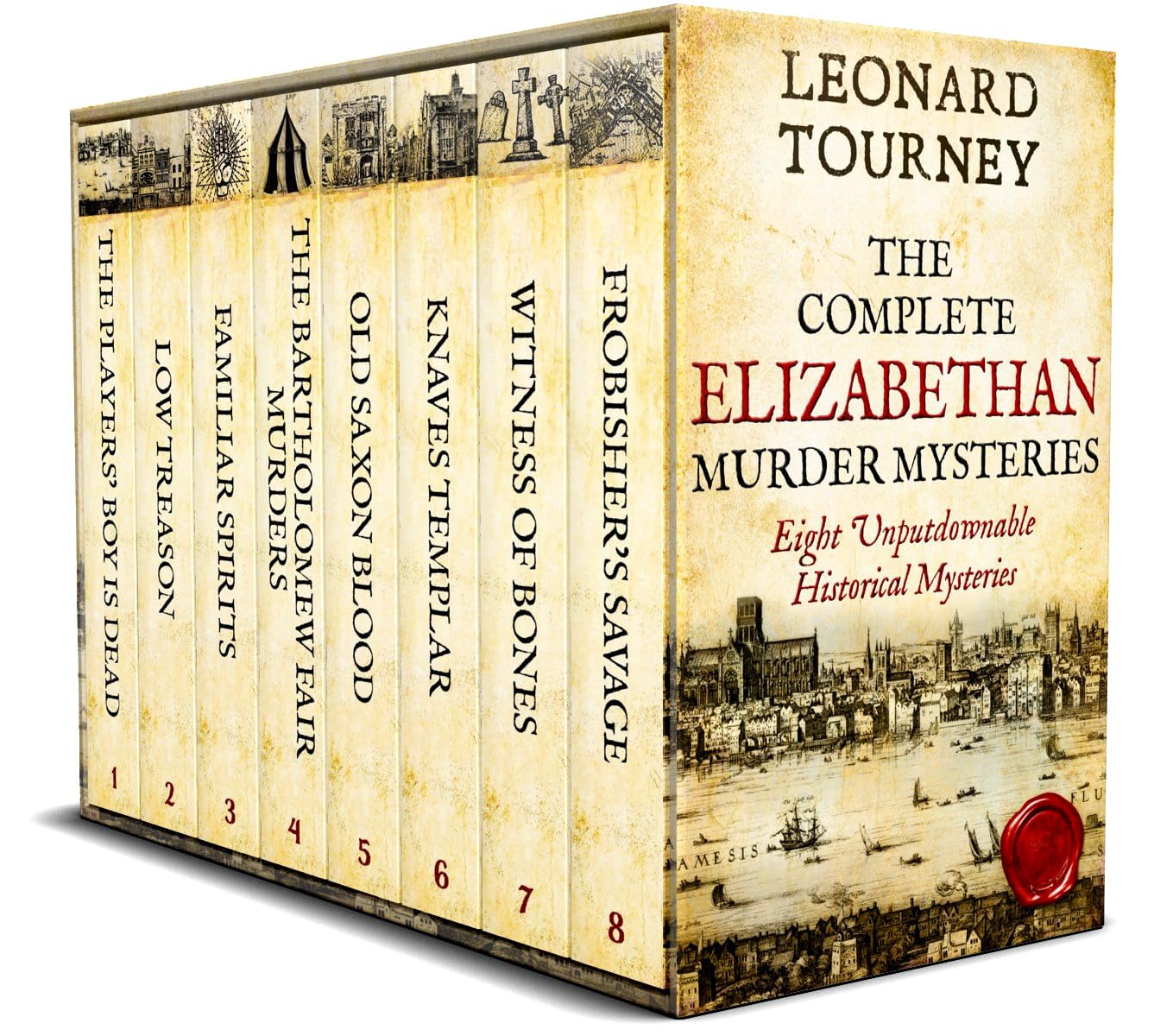The Complete Elizabethan Murder Mysteries by Leonard Tourney book cover