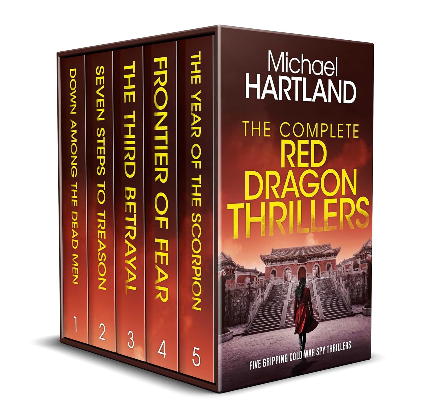 The Complete Red Dragon Thrillers by Michael Hartland book cover