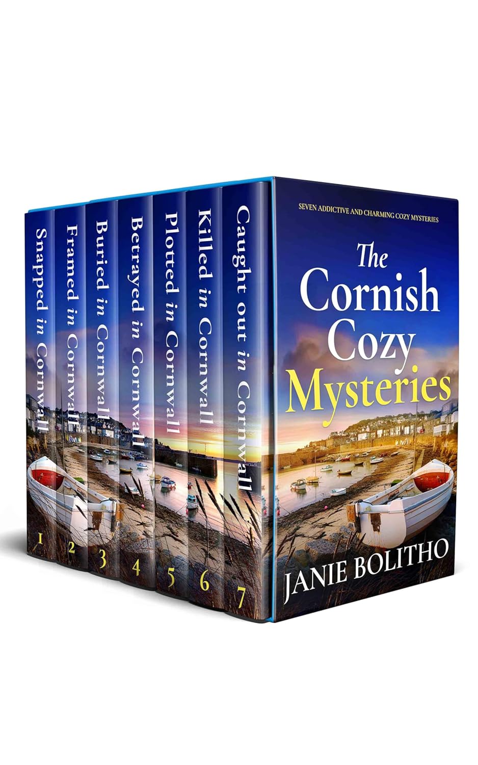The Cornish Cozy Mysteries (Books 1–7) by Janie Bolitho book cover