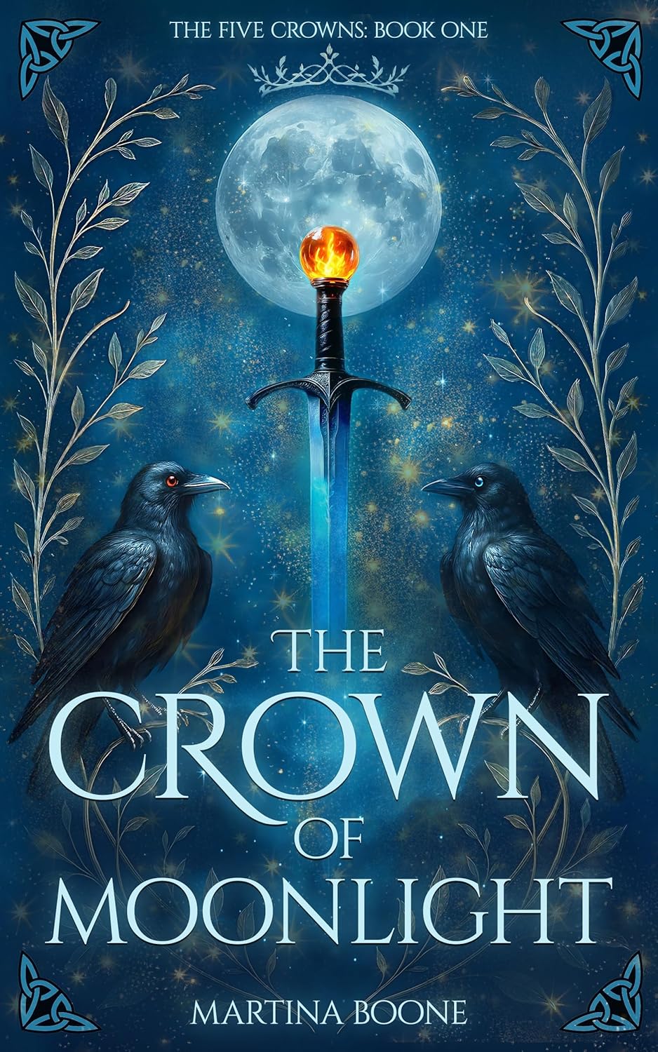 The Crown of Moonlight by Martina Boone book cover