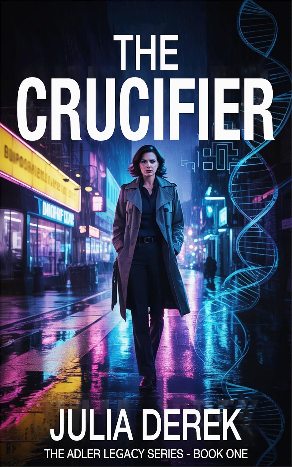 The Crucifier by Julia Derek book cover