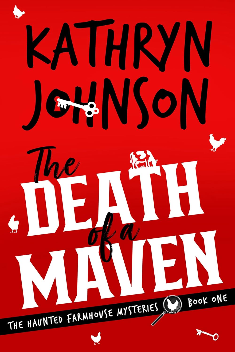 The Death of a Maven by Kathryn Johnson book cover