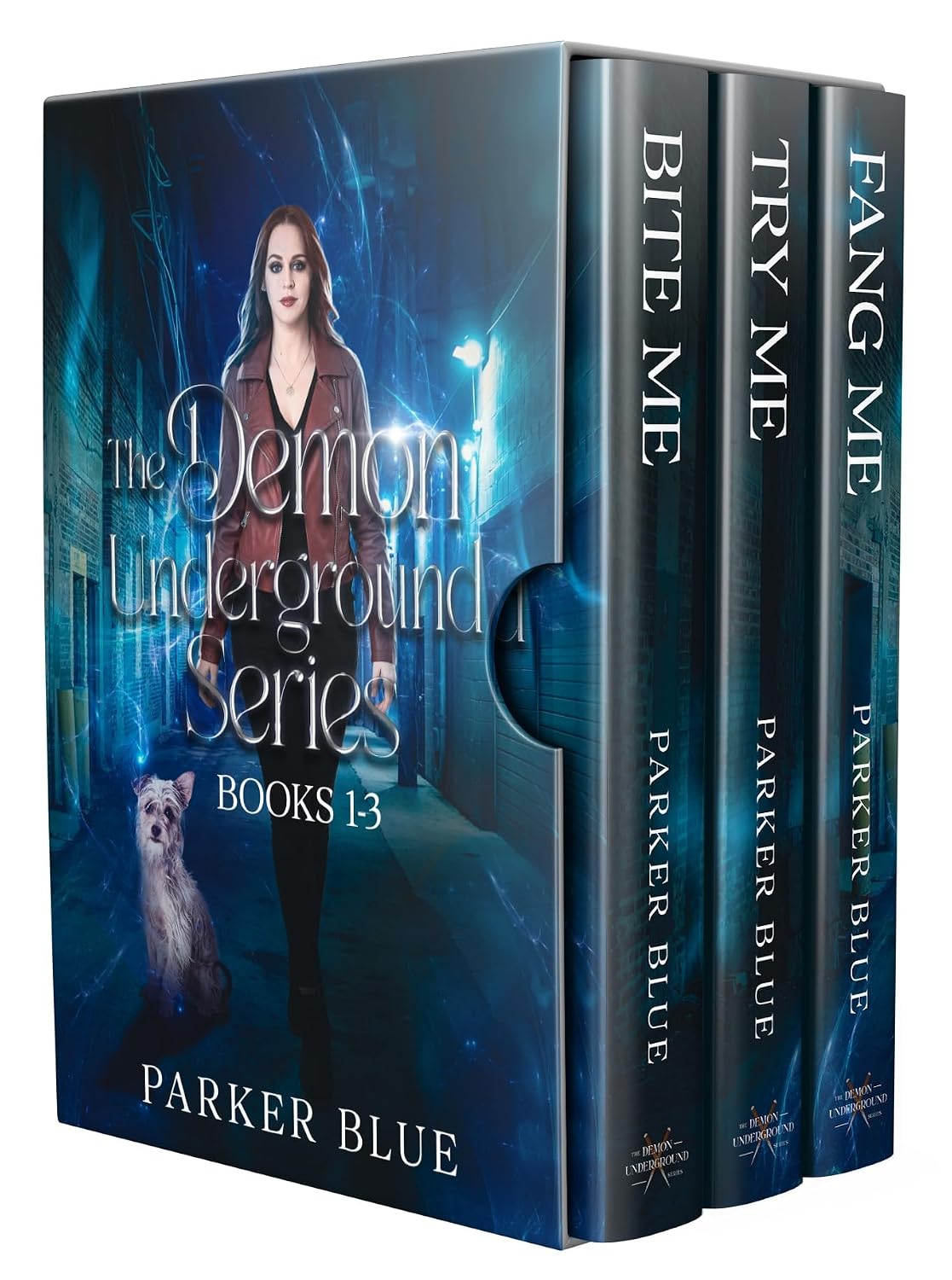 The Demon Underground Series (Books 1–3) by Parker Blue book cover