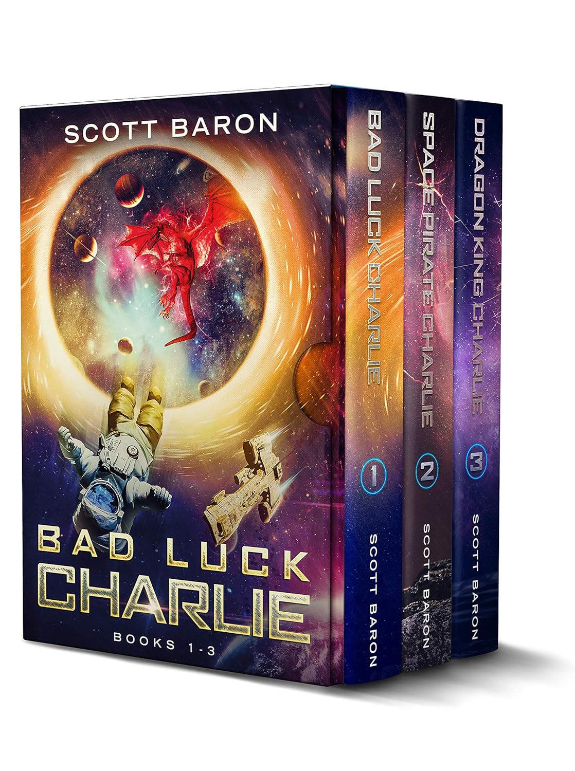 The Dragon Mage Series (Books 1–3) by Scott Baron book cover
