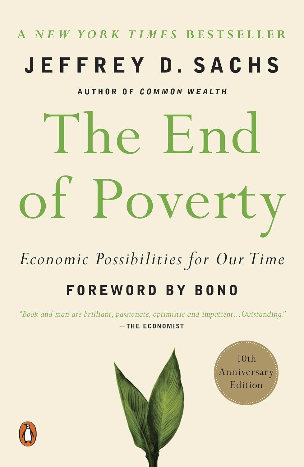 The End of Poverty by Jeffrey D. Sachs book cover