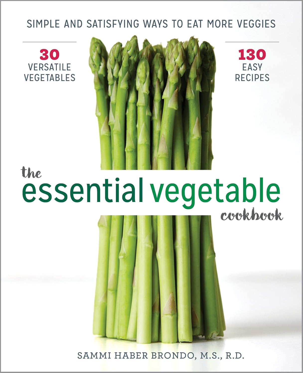 The Essential Vegetable Cookbook by Sammi Haber Brondo book cover