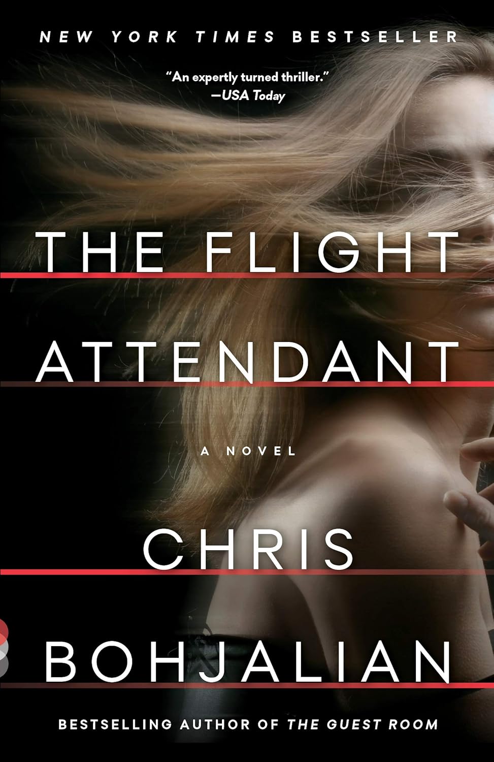 The Flight Attendant by Chris Bohjalian book cover