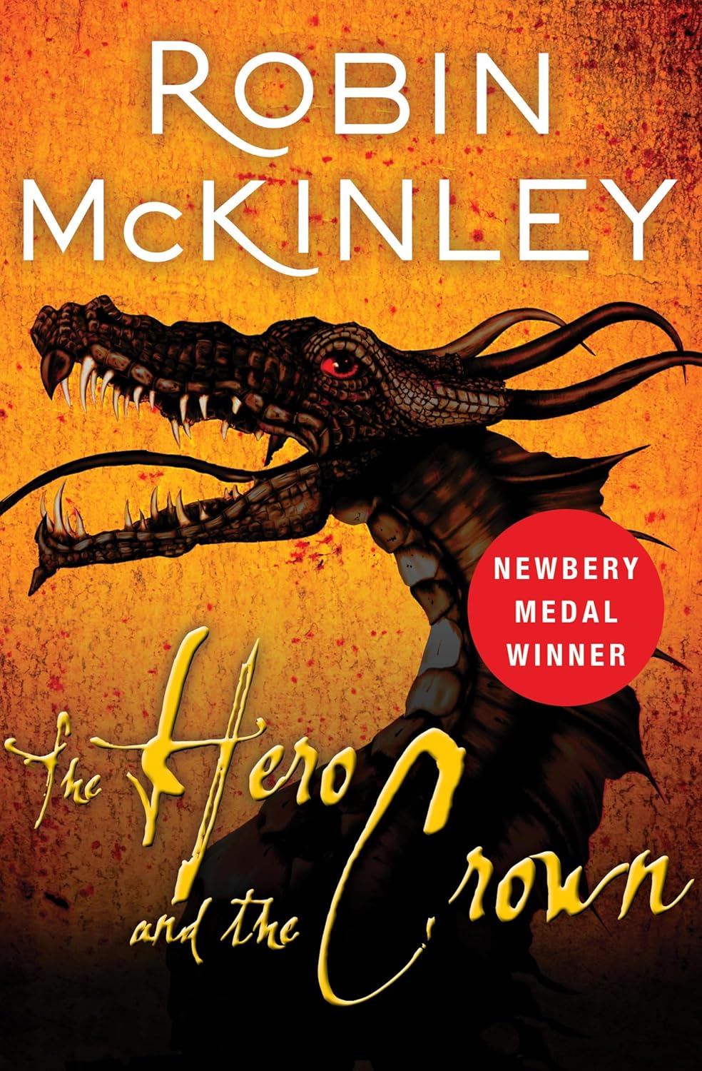 The Hero and the Crown by Robin McKinley book cover