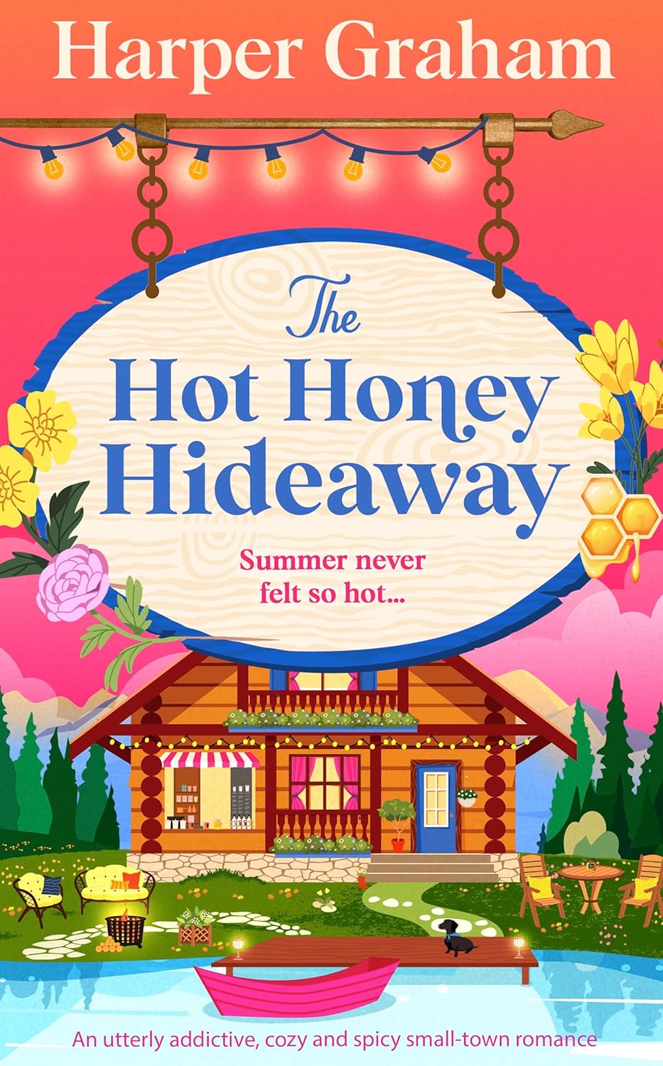 The Hot Honey Hideaway by Harper Graham book cover