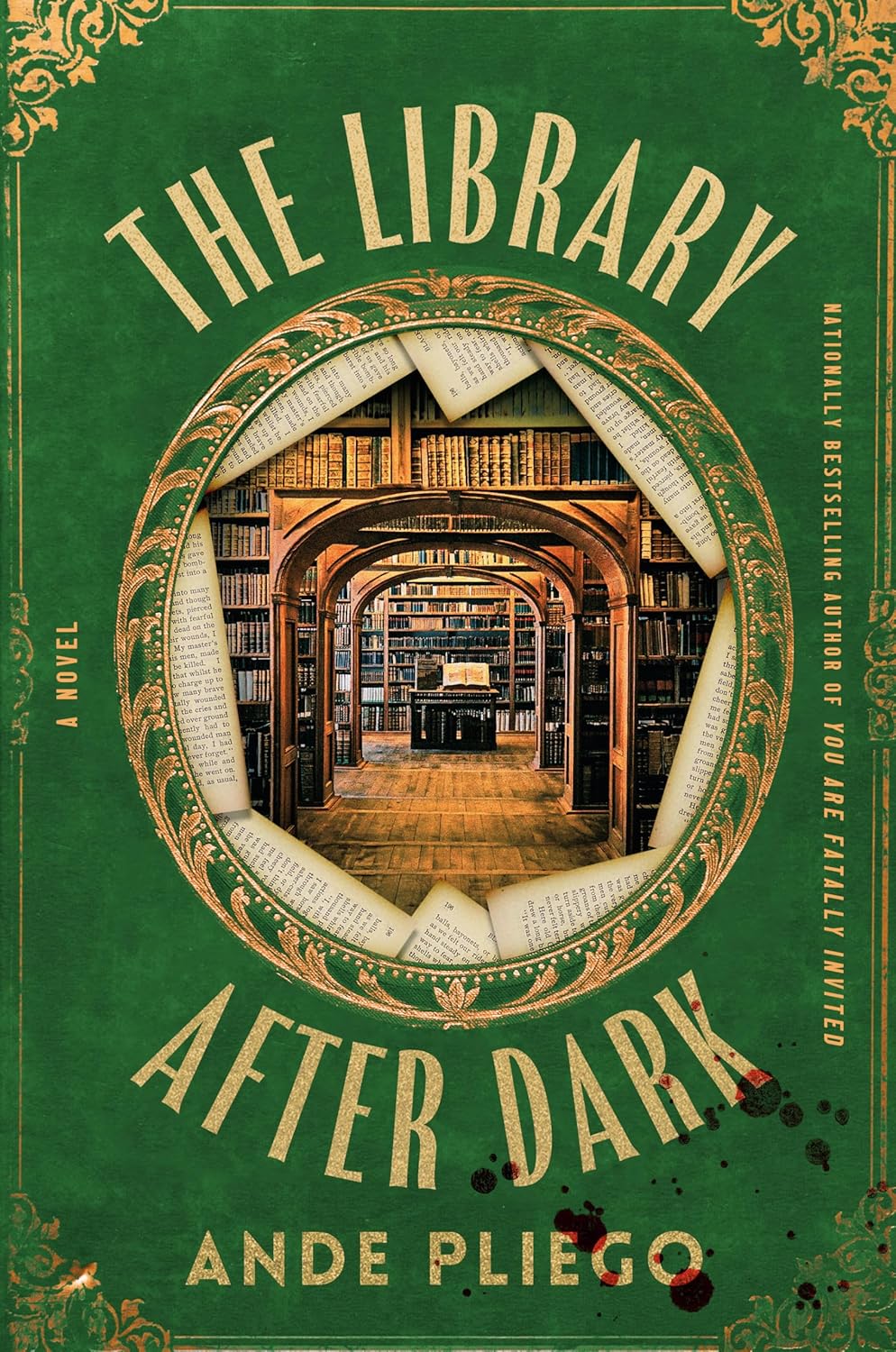 The Library After Dark by Ande Pliego book cover