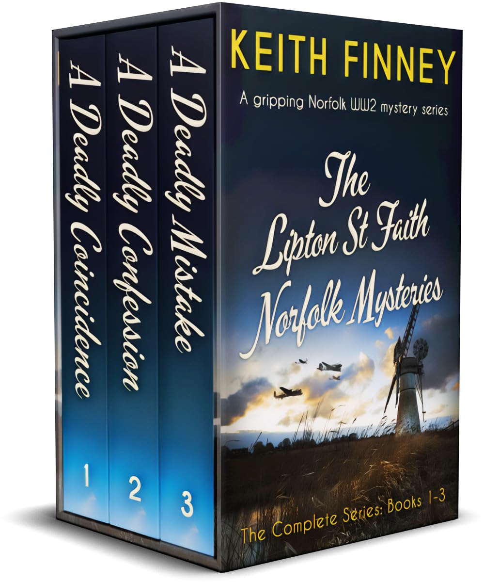 The Lipton St Faith Norfolk Mysteries by Keith Finney book cover