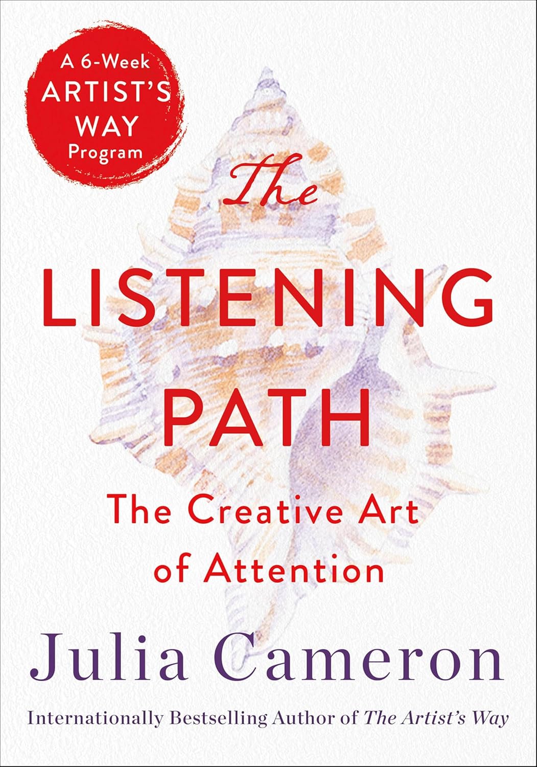 The Listening Path by Julia Cameron book cover