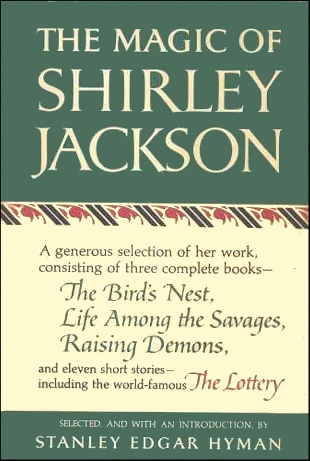 The Magic of Shirley Jackson by Shirley Jackson book cover