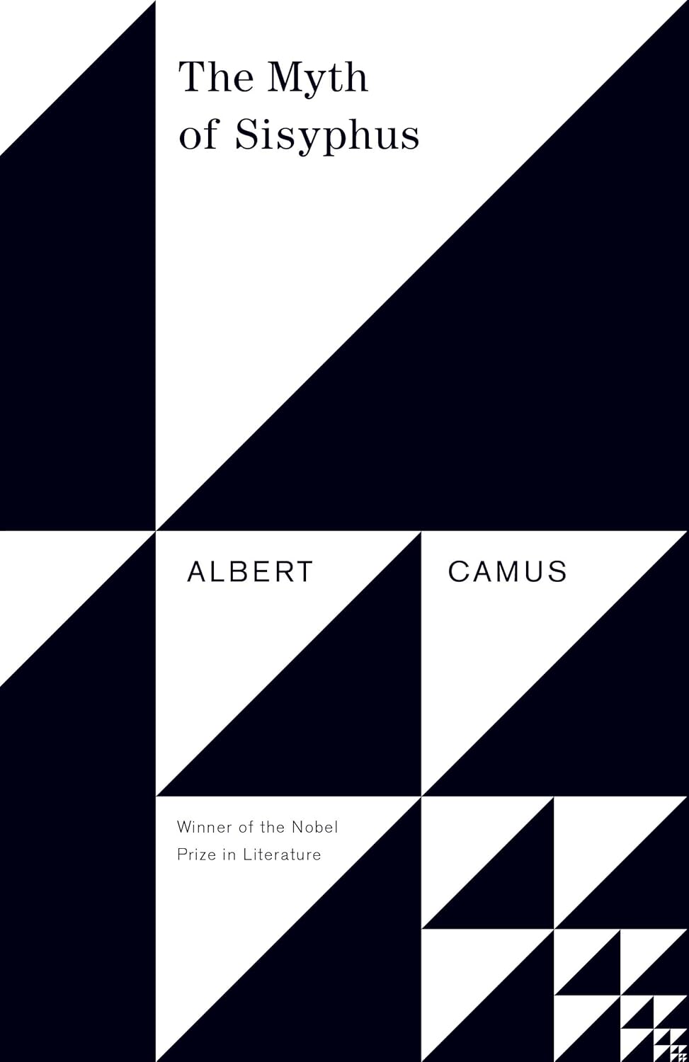 The Myth of Sisyphus by Albert Camus book cover