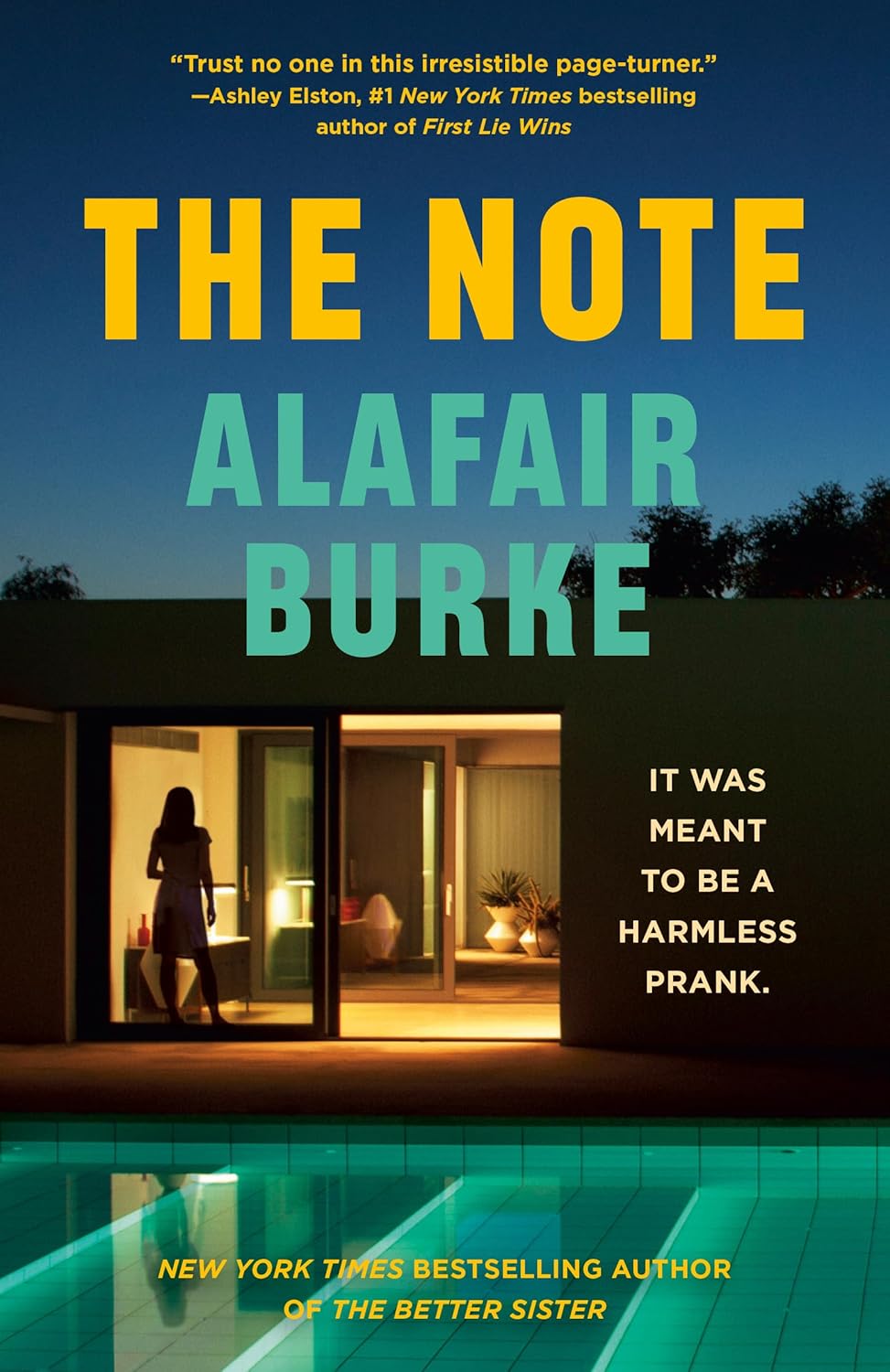 The Note by Alafair Burke book cover
