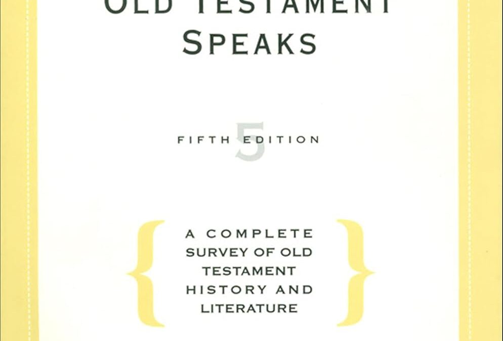 The Old Testament Speaks