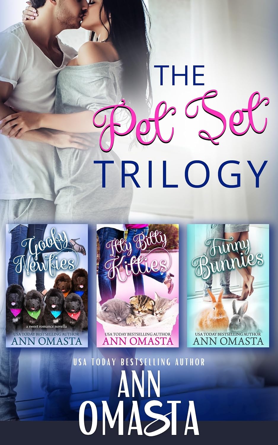 The Pet Set Trilogy by Ann Omasta book cover