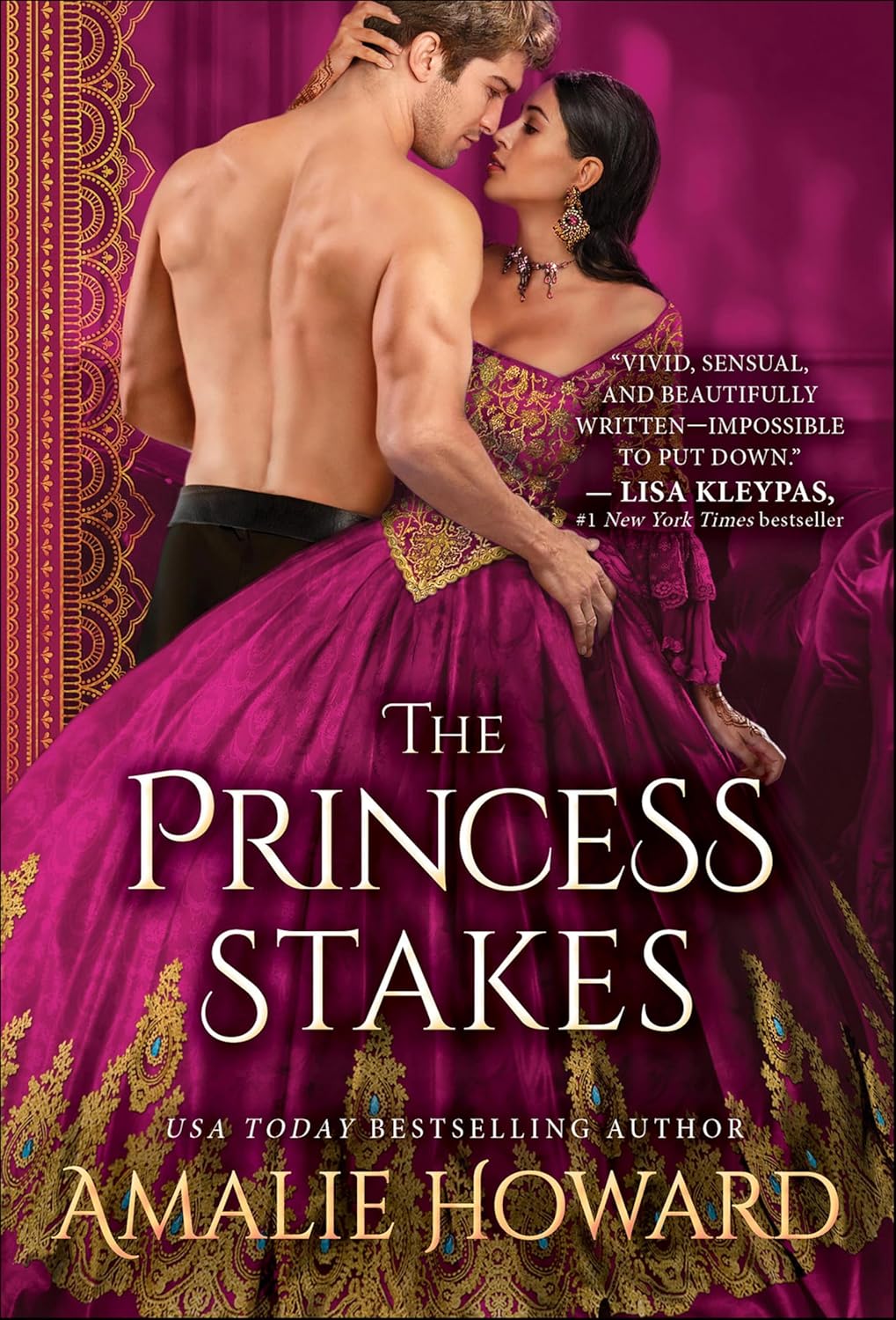 The Princess Stakes by Amalie Howard book cover