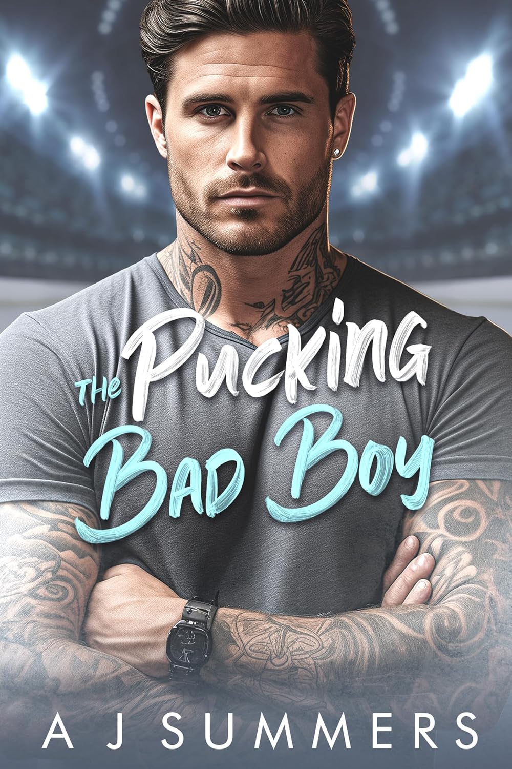 The Pucking Bad Boy by A J Summers book cover