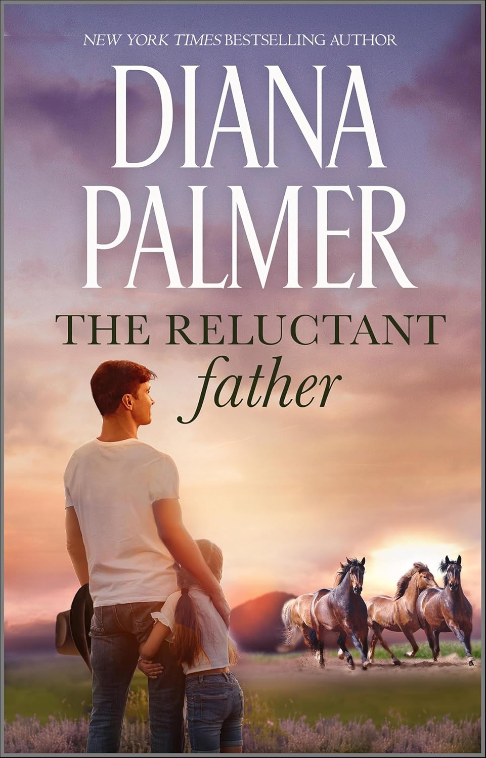 The Reluctant Father by Diana Palmer book cover