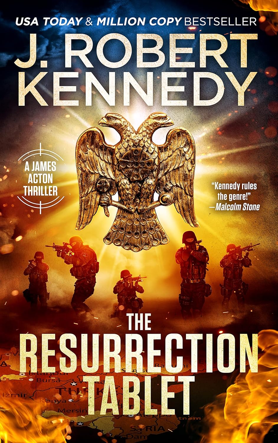 The Resurrection Tablet by J. Robert Kennedy book cover