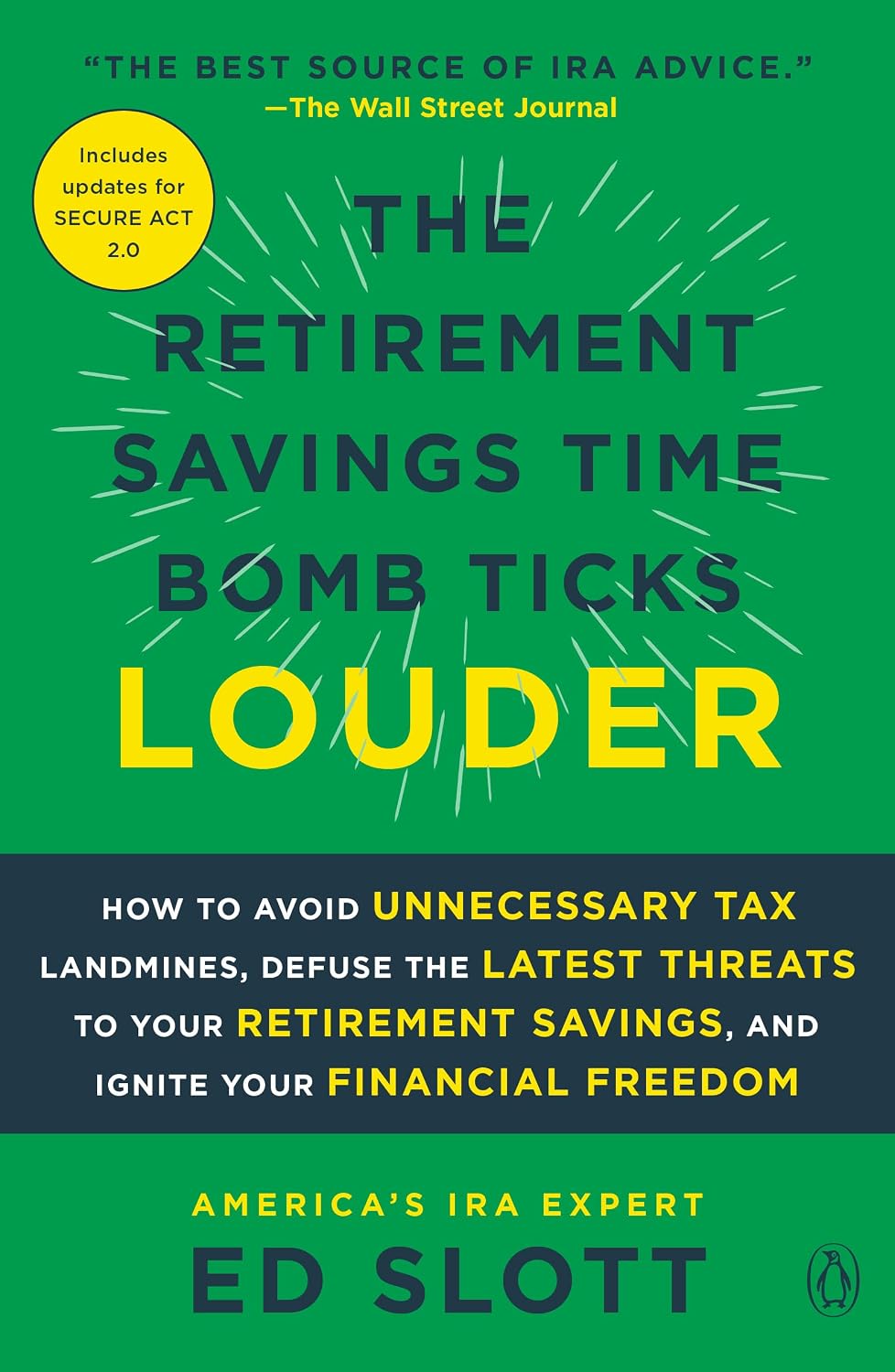 The Retirement Savings Time Bomb Ticks Louder by Ed Slott book cover