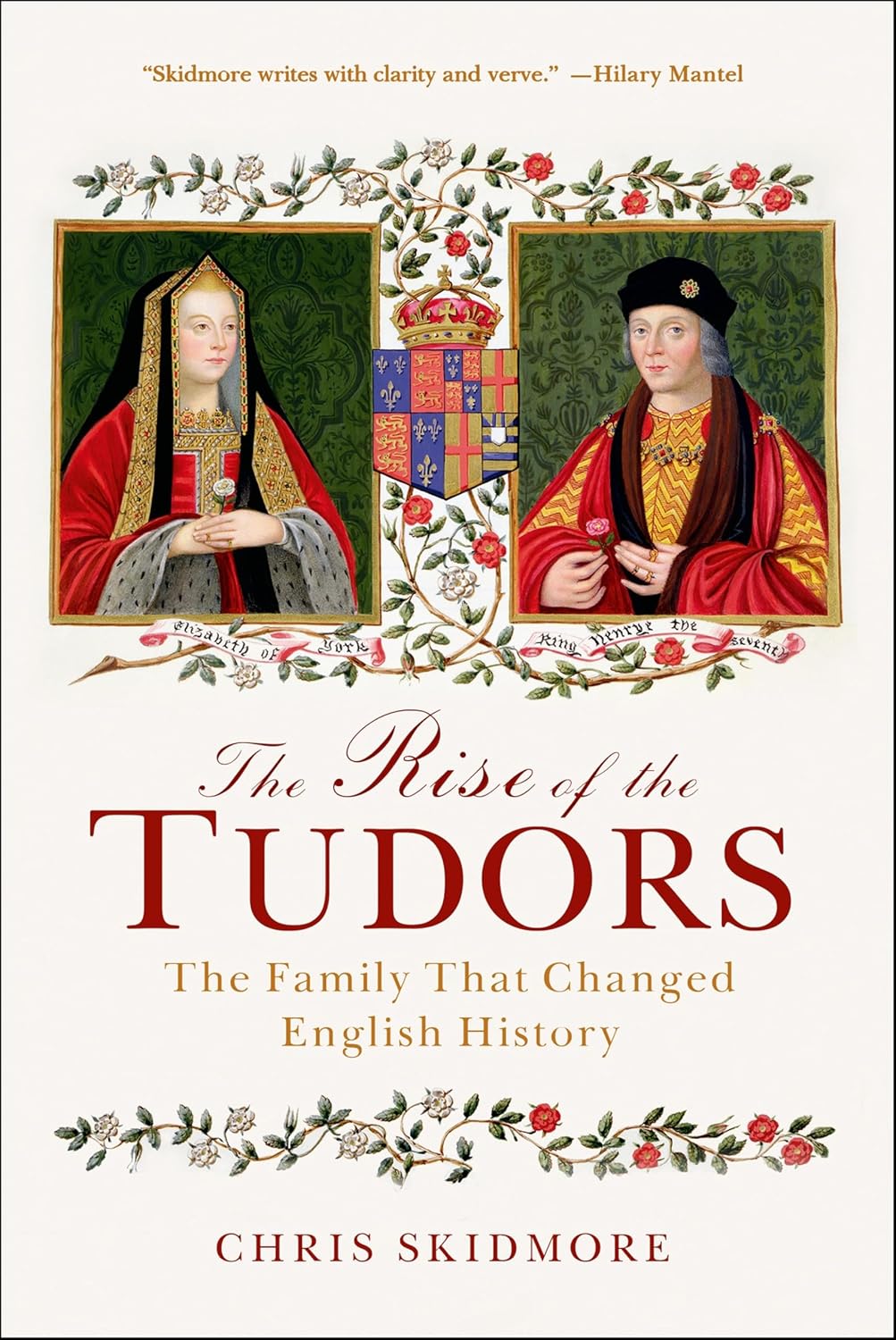 The Rise of the Tudors by Chris Skidmore book cover