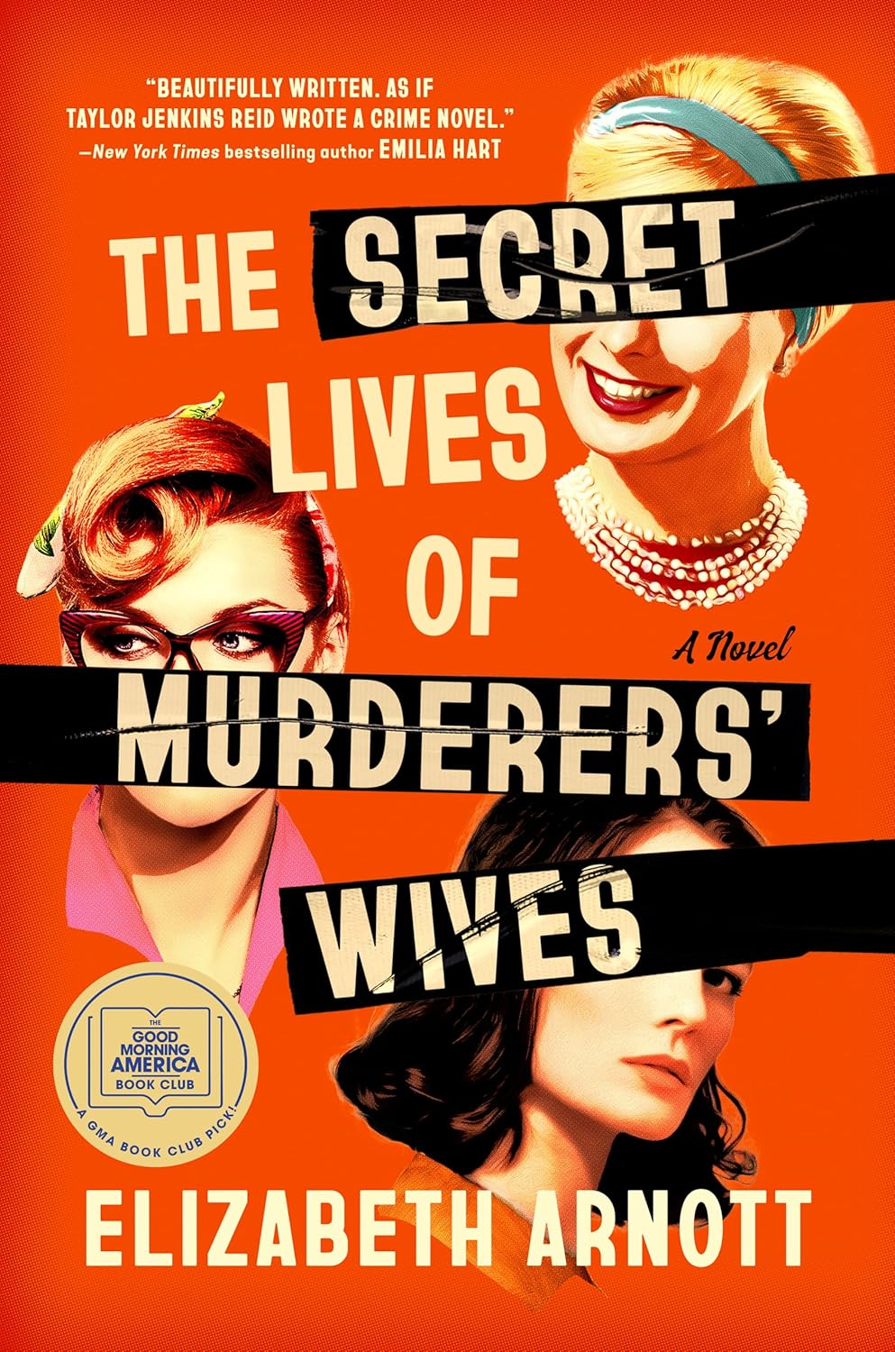 The Secret Lives of Murderers’ Wives by Elizabeth Arnott book cover
