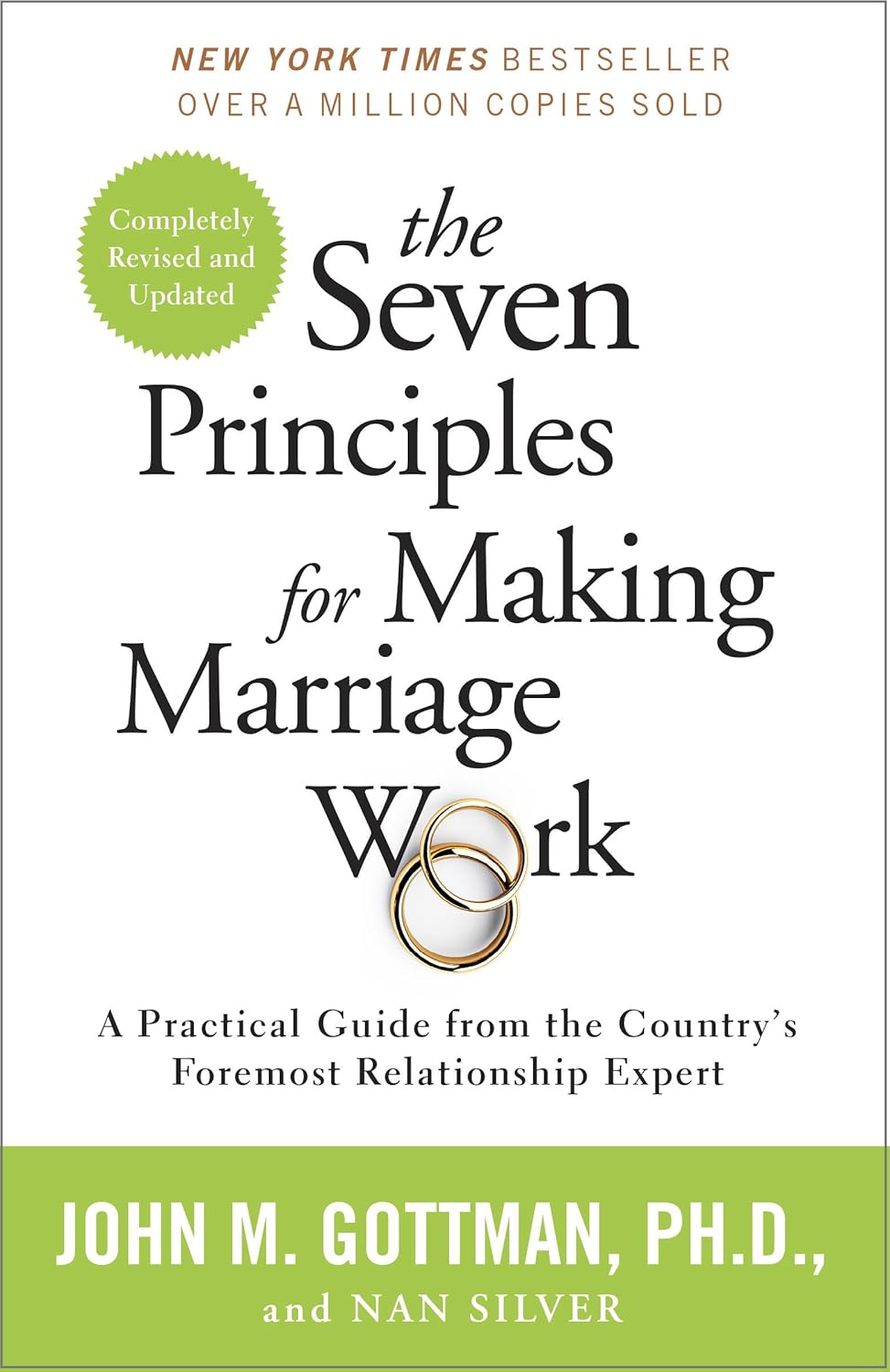 The Seven Principles for Making Marriage Work by John M. Gottman book cover